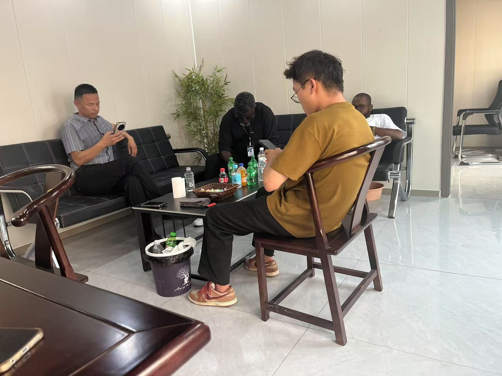International customer visit